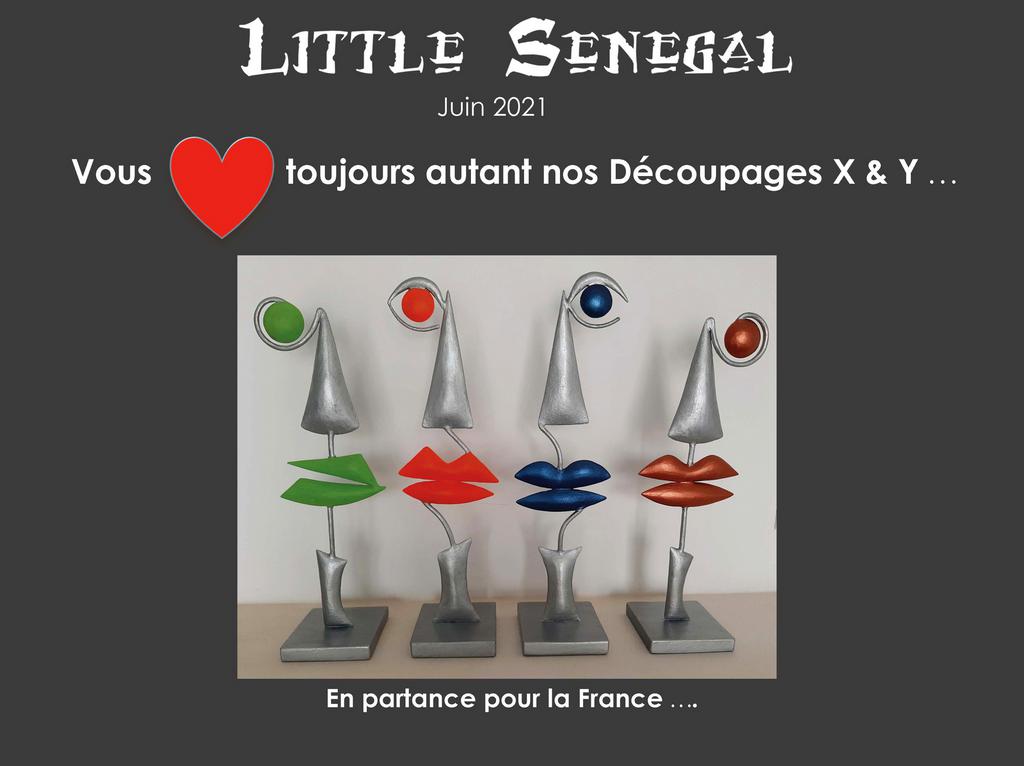 Les découpages X & Y de Little Sénégal, Saly.